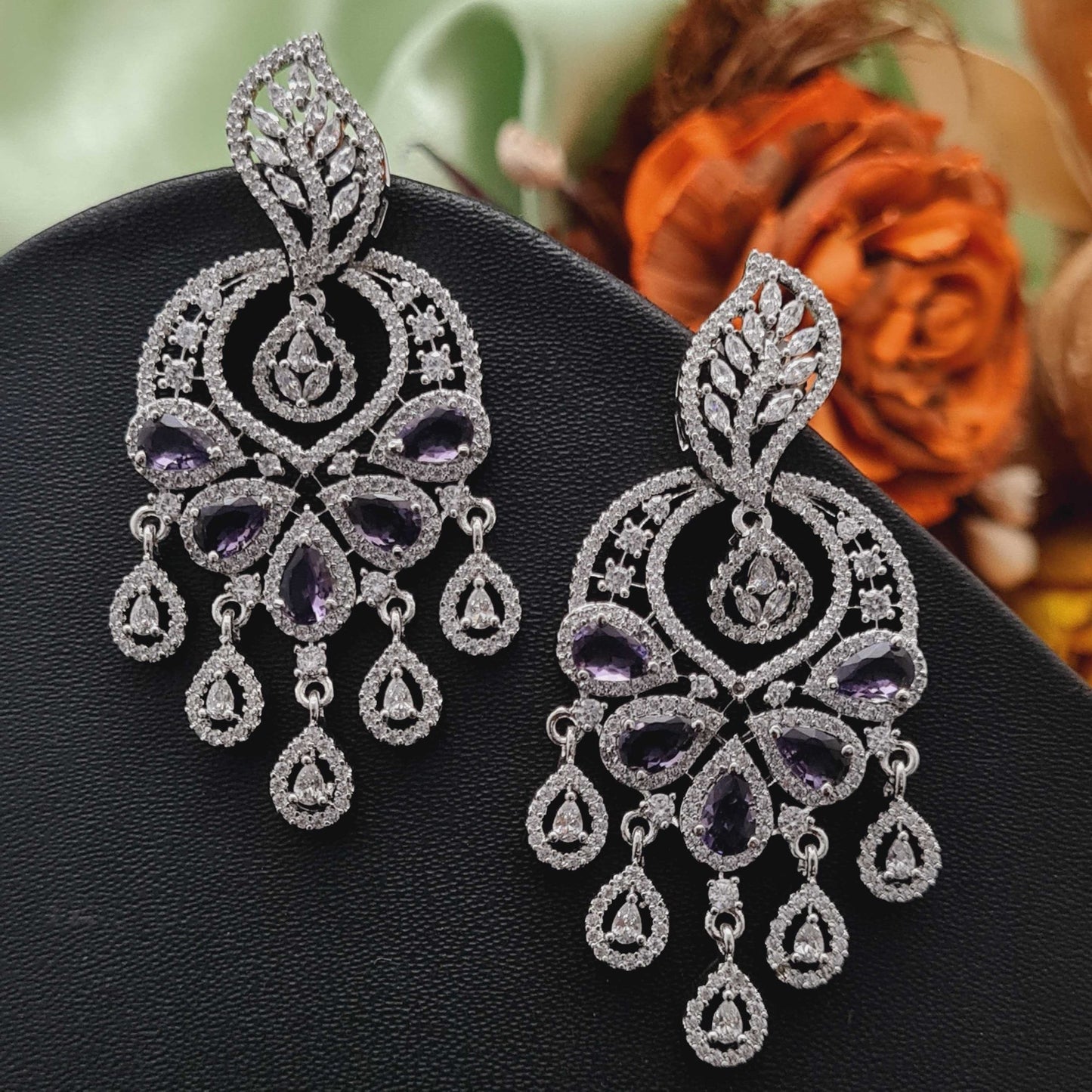 AD Blue Stone Earings