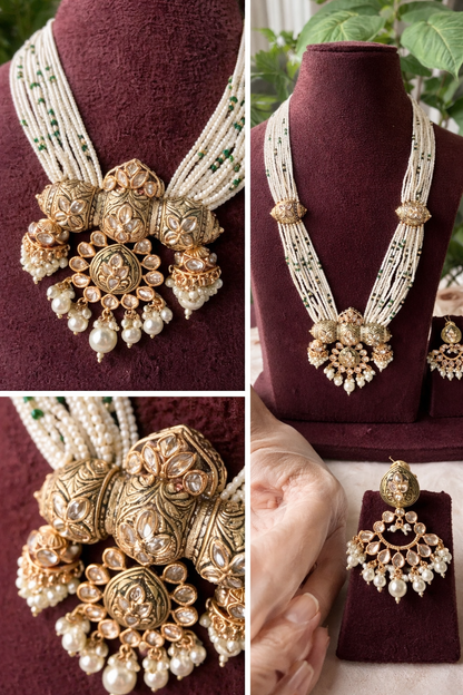 Pearl Multi-Strand Heritage Necklace Set