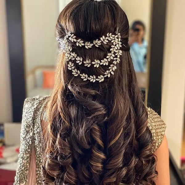 Silver Plated Hair Clip